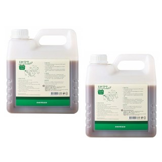EM원액(4L) 수질정화 복합미생물제제 발효종균 유용미생물 이엠원액, 1개, 8L