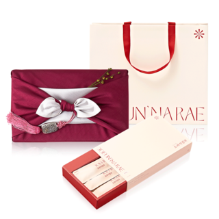 [쇼핑백동봉] 조은나래 도라지정과 500 추석 선물세트 한과세트, 1세트, 500g