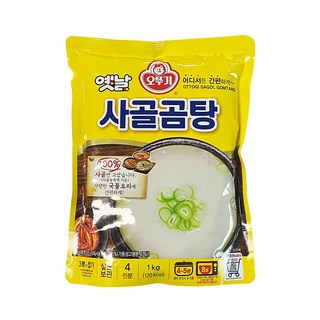 오뚜기옛날 사골곰탕 국물, 1kg, 10개
