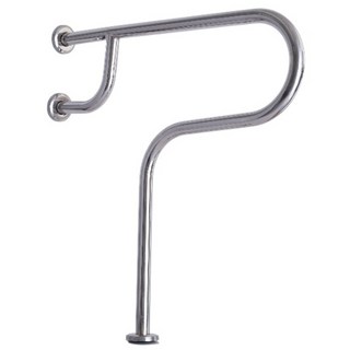 【金固】 無障礙空間 不鏽鋼扶手 浴室扶手 廁所扶手 安全扶手 (附配件), 銀色, 1個