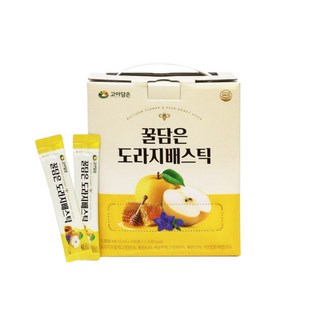 꿀가득 영양풍부 사포닌 아연 비타민C 마그네슘 도라지배스틱100포