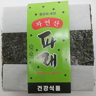 [가락시장갑룡씨] 파래가 송송 파래반 김반 특 화입 파래100장 1속, 1개, 상세정보참조