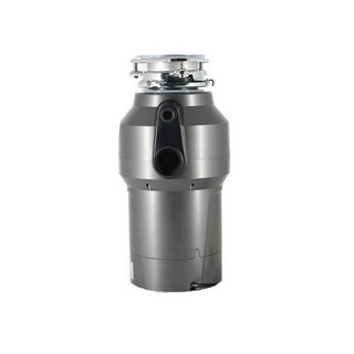 廚餘粉碎機 560W 雙層研磨 低噪音 食物處理機 垃圾處理器 廚餘機 廚餘處理機, 灰色（110V 無線開關）