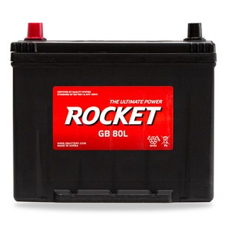 로케트 GB 80L YF소나타 그랜져HG K5 카렌스 배터리, 폐전지반납, 공구대여, 1개
