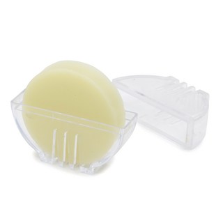 糊塗鞋匠 優質鞋材 G38 縫線潤滑蠟11g 縫線用蠟 蠟線潤滑 十字繡線線蠟潤滑 帶盒線蠟, 1個, A01白色