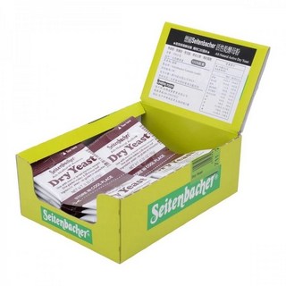 Seitenbacher 活性乾酵母粉 10公克x16包/盒 總重320公克 無麩質純素, 320g, 1個