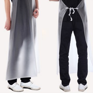 급식소 롱앞치마 반투명 발목기장 긴방수 길다란 음식공장