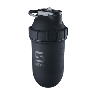 쉐이크스피어 스틸 노볼 쉐이크통 프로틴쉐이커 스테인리스, 스틸 매트블랙, 700ml, 1개