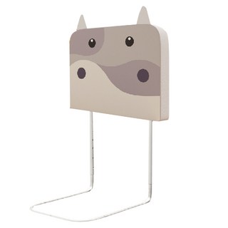 Mommywant 床邊護欄 軟包圍欄 防摔安全床圍 兒童床圍 嬰兒床圍, 整組：奶牛-高度38cm<一個軟墊>,長度60cm