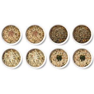 엘빈즈 이지밀 한우미역진밥 110g + 한우새송이진밥 110g + 닭가슴살시금치진밥 110g + 흑임자단호박진밥 110g 실온이유식 세트, 한우미역,  한우새송이, 닭가슴살시금치, 흑임자단호박, 8개