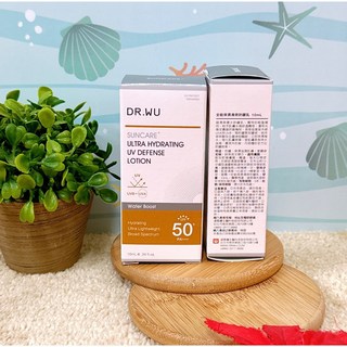 DR.WU 達爾膚 低敏物理舒緩 長效保濕 輕透不黏膩 有效抵禦紫外線, 1個, 全能保濕清爽防曬乳10ML(單罐-裸罐）