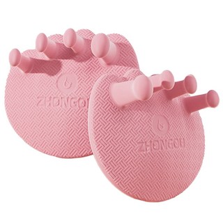 中歐ZHONGOU足弓訓練器專利升級款，足部肌肉強化，改善扁平足，人體工學設計，環保材質, 淺粉色, 中歐