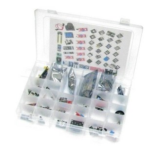 45合一傳感器模組套件，含保護盒，適用於ARDUINO、Raspberry Pi和Micro:BIT，方便收納與攜帶，激發您的電子專案靈感, 1個
