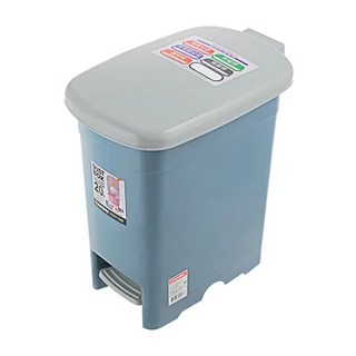 聯府 20L長型垃圾桶 台灣製 LO020年代 資源回收桶 車用垃圾桶, 藍