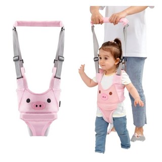 아리에스 걸음마보조기 유아 베이비 스텝퍼, 핑크(피그), 1개