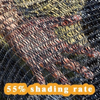 嗨購 55%防紫外線 遮陽帆 加厚加密防曬網 花園遮陽網 汽車罩 戶外遮陽篷露台泳池, 1個