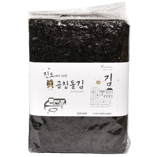 가가호직거래 진도 진짜 곱창돌김100% 무사카린 무염산 특품, 400g, 1개