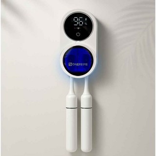 원프라임 2인용 커플 칫솔 살균기 OP-702 UVC 자외선살균 소독기 팬드라이 건조기 벽걸이용, 단일모델명/품번