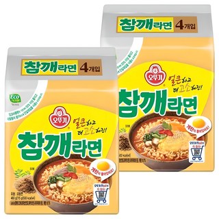 오뚜기 참깨라면 115g, 8개
