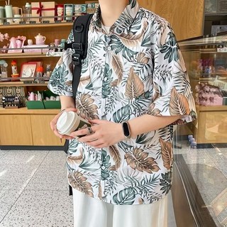 夏威夷度假襯衫 情侶襯衫 網紅襯衫 演出服