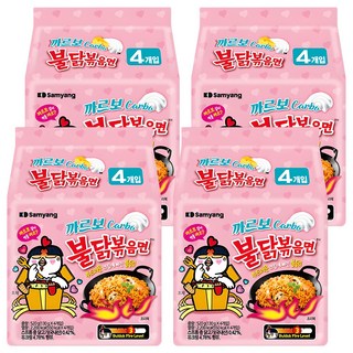 불닭볶음면 까르보 130g, 16개