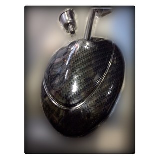 EPIC 卡夢水轉印後照鏡 千禧金龜 8mm 正反牙 三代勁戰 BWS CUXI FORCE SMAX RS, 1個