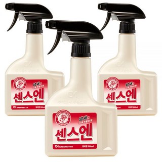 센스플러스푸른신화 뉴 센스엔 장미향 500mlx3개 실내 섬유 다목적 탈취제 방향제, 센스엔 편백향 500ml x 3개