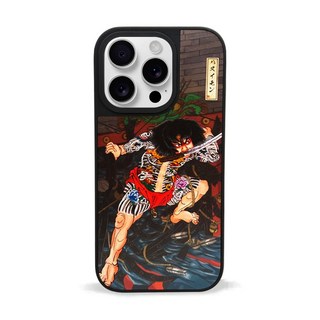 破水門 IC鏡面磁吸殼 張順 磁吸殼 新日式 刺青 軍規防摔殼 日式 i17 17pro 17promax Plus