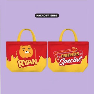 KAKAO FRIENDS 萊恩 飲料袋 托特包, 1個, B