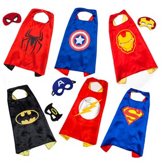 히어로 망토 가면 세트 아동 코스튬 파티 의상
