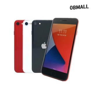 아이폰SE3 64GB 128GB 중고 중고폰 공기계 오비몰, 아이폰SE3_128GB, S등급, 레드