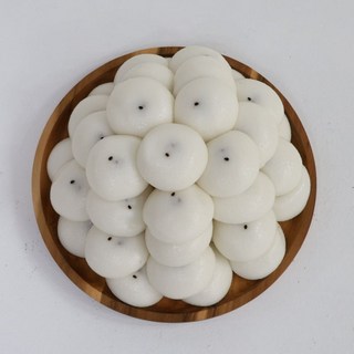 잔기지떡 100개입 방울기정떡 술떡 술빵 증편, 3kg, 1개