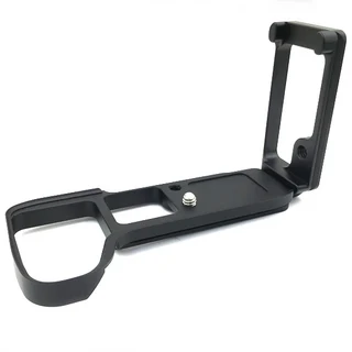 호환 소니 A9 A7R3 III ILCE-7R3 카메라 RRS용 퀵 릴리스 L 플레이트/브래킷 핸드 그립 홀더, 01 black