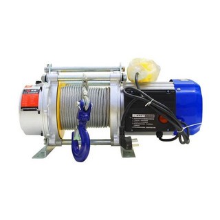 와이어윈치 3톤 크레인 견인 와이어 전동 브링고, 1개, 220v 1.2t 100m