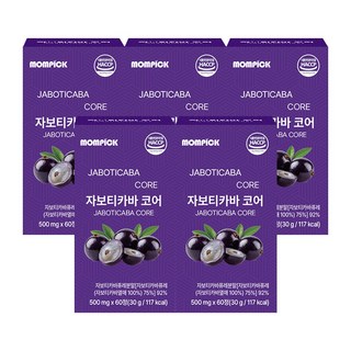 맘픽 자보티카바 브라질100% 퓨레식약청인증 정품 jaboticaba 정, 5개, 60회분