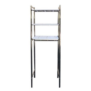 【新沐衛浴】不鏽鋼馬桶置物架MIT台灣製造54CM 免鑽牆, 不鏽鋼色, 1個