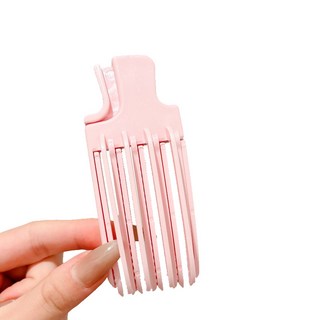 髮根蓬鬆夾 - 韓國最新蓬髮神器 瀏海髮根立體神器 高顱頂造型夾, 1個, 二代蓬髮夾_粉