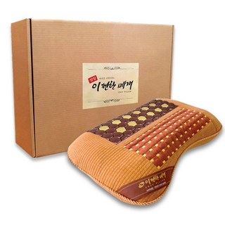 상상바이오 세라믹 이편한베개 남녀공용, 1개, 브라운