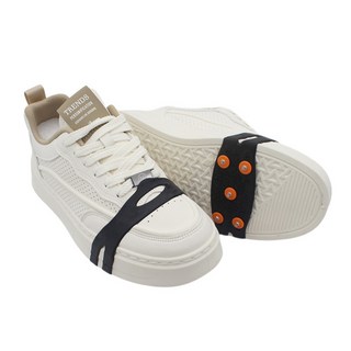 防滑冰爪前掌套 簡易5圓釘 (1雙) 男女通用款 i-style居家生活 AE10411, 黑色