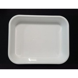 국산 이엔텍 법랑트레이 에어프라이어용기 오븐용기 법랑밧드, 1개, 화이트