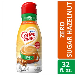 네슬레 커피메이트 헤이즐넛 제로슈거 액상크림 946ml 6팩 Coffee mate Hazelnut, 6개, 1개입