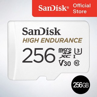 샌디스크코리아 공식인증정품 마이크로 SD 카드 SDXC High Endurance 하이엔듀런스 블랙박스 CCTV 전용 QQNR, 256GB