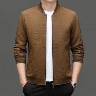 時尚簡約男士棒球外套 - 2026秋季新款商務休閒夾克上衣