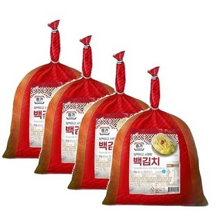 종가 담백하고 시원한 백김치, 4개, 3kg