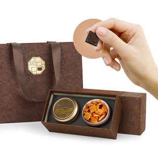 백다담 보이차 프리미엄 티선물세트 고농축환 보이차고, 1개, 2구 100개입