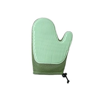 Maoday 毛商行 犬貓用品, 1個, 二合一撸貓手套梳-淺綠色