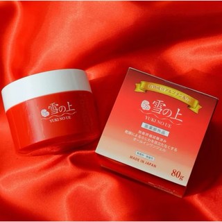 雪之上 YUKI NO UE 全效水凝霜 有效成分熊果素 日本製 80g, 1個, 單瓶