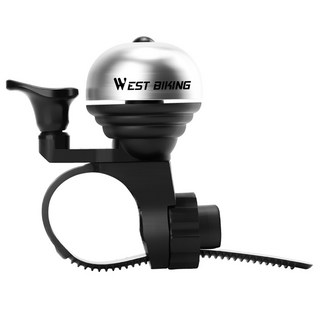 시그니처베이지 자전거 킥보드 벨 경적 YPZ057, 실버