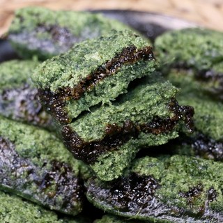 장평방앗간 꿀쑥설기 개별포장 아침대용 수제 꿀쑥설기 떡 2kg, 1세트