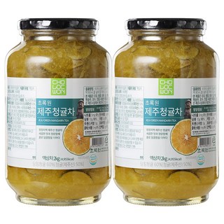 초록원 제주청귤차, 2kg, 1개입, 2개, 2kg